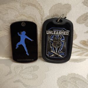 🖤2019 WWE Roman Reigns The Big Dog Unleashed dog tag Set